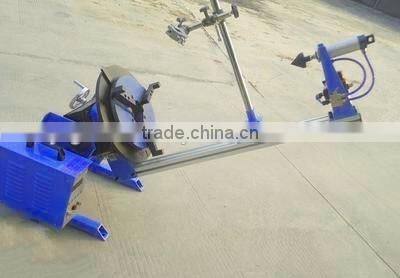 Huafei Engineering Pipe Boiler Welding Positioner Turntable With Overturning Device / Working Table