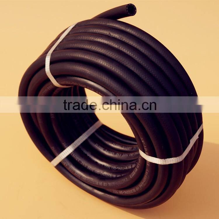 Oil factory direct black cloth retractable rubber tube rubber tube rubber hose low pressure air hose