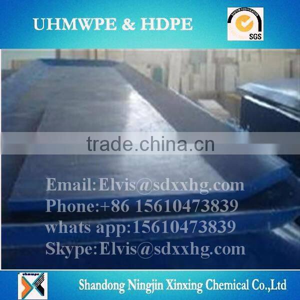 wear resistance hdpe plastic linner/extrude hdpe sheet for liner board/coal bunker liner board