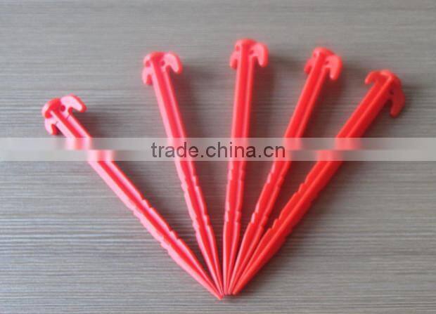 8" PLASTIC PEG tent peg