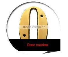 Euro Profile Silver Finish Alu Door Handle on Rose