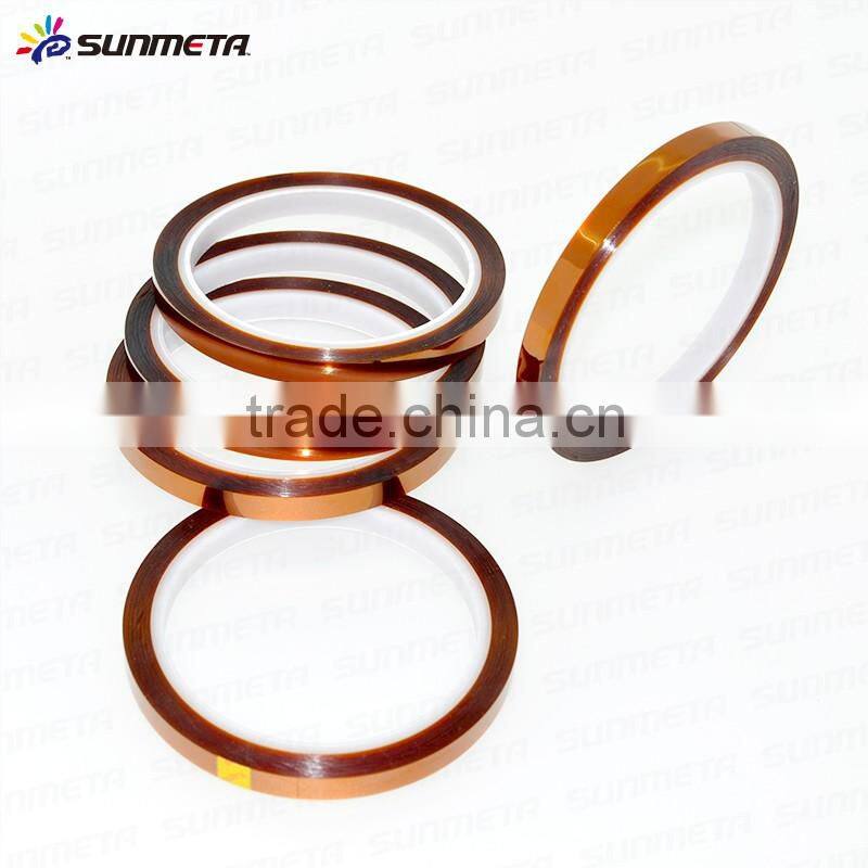 Sublimation High Temperature Polyimide Adhesive Tapes with ISO9001&14001 certificates