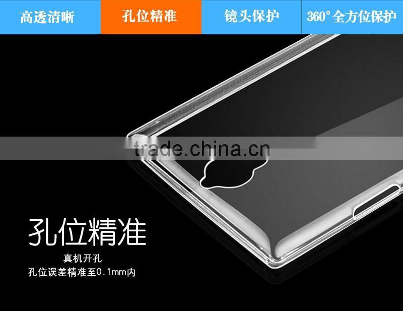 For oppo U3 6607 Ultra Thin Clear Transparent Soft TPU phone cases