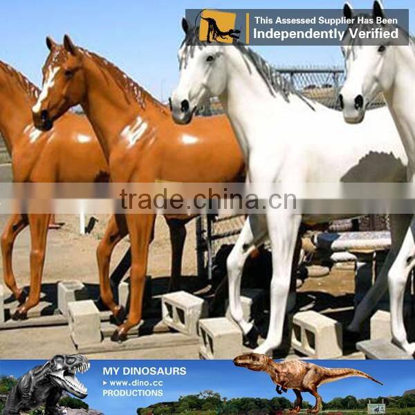My Dino-C050 Life Size Fiberglass Horse Statue for Outdoor Decoration