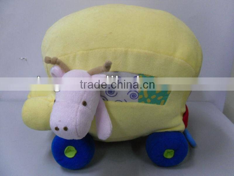 Plush colorful baby education Toy