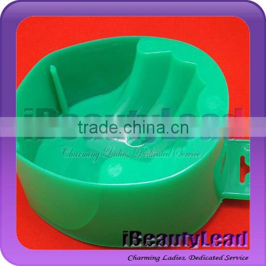professional Yellow and Green nail hand wash bowl