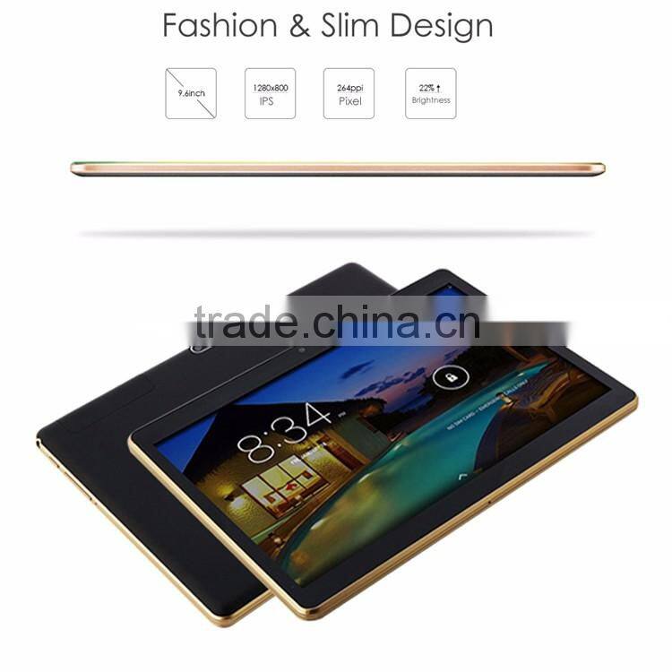 Best 9.6 inch make call 3G phone tablet pc