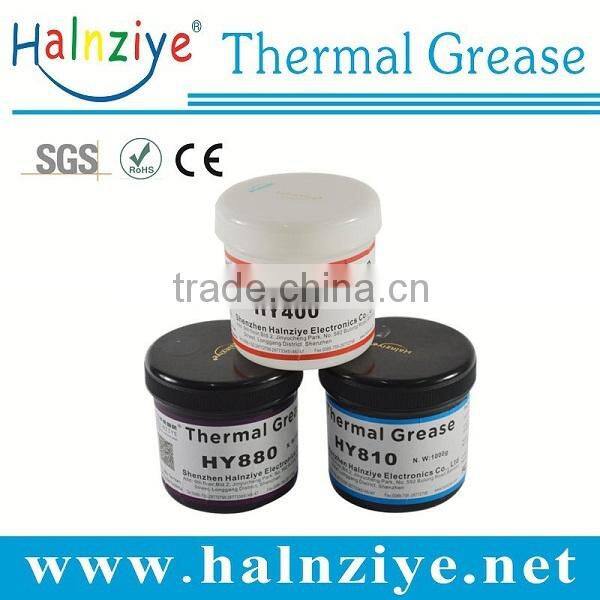Halnziye different types of transistor thermal silicone electrically conductive grease/compound/paste