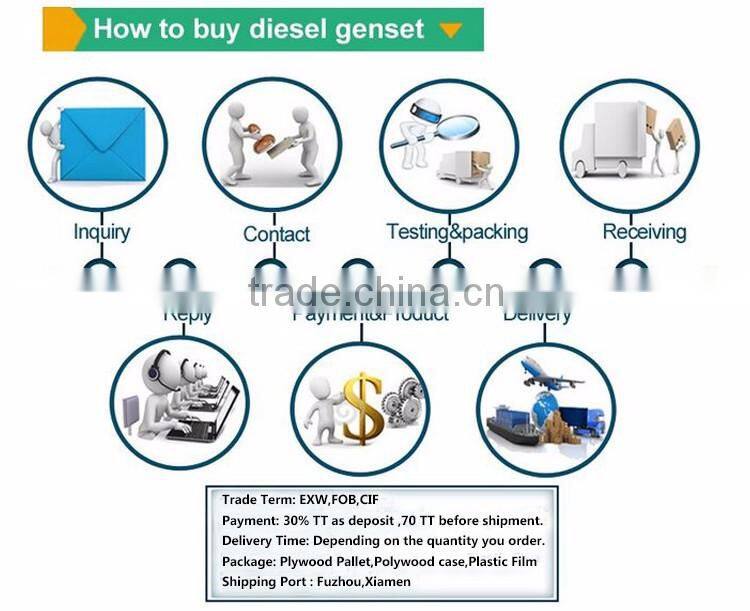 Factory OEM silent type gen set with brushless alternator perkins diesel generator 150 kva