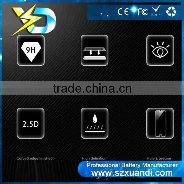 Anti bubble premium clear tempered glass for 520 phone