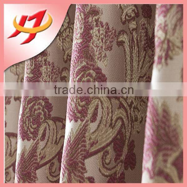 High quality European new style damask embroidered latest curtain designs 2015