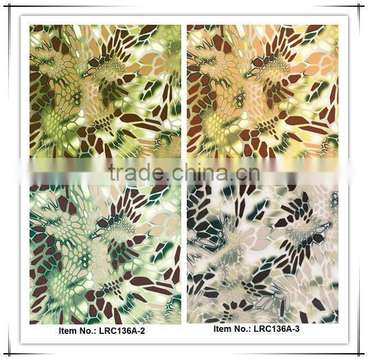 Hydrographic film water transfer &3D hydrographic film&water transfer imaging A3 package camo
