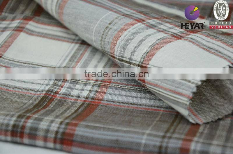 Linen Checks Fabric
