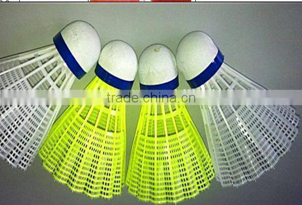 EVA Head Material and NYLON Feather Material shuttlecock