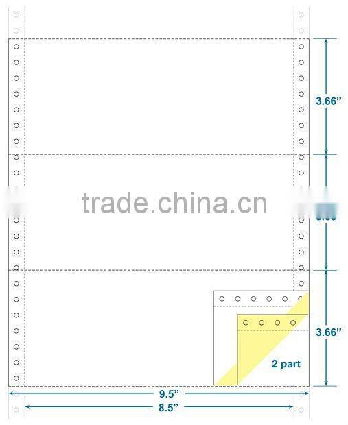 continuous form Computer printing paper