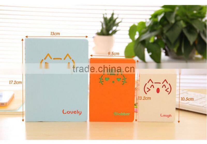 Lovely Cats Notebook Mini KawaiiJournal Diary Book For Kids/Paper Notebook With Ribbon Marker