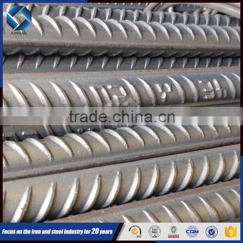 weight of U shape hrb400 reinforcement tmt bar machine produced steel rebar