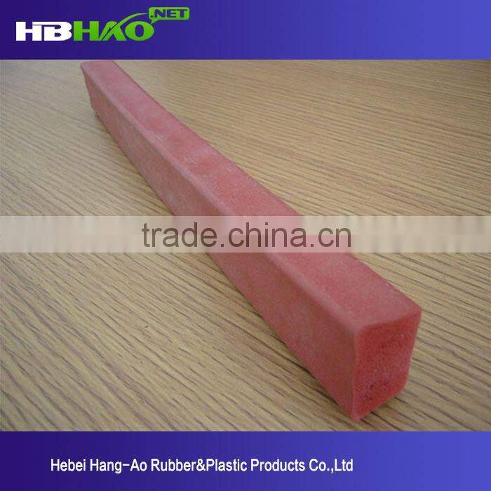 big diameter rubber hose sponge compound automobile durable silicone sealing strip