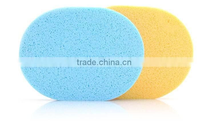 Customer private label design wash face puff for girl