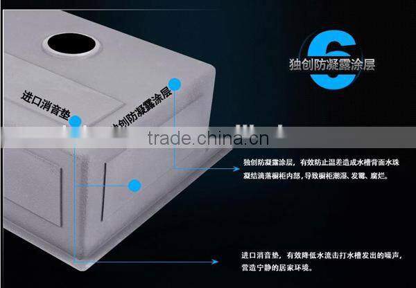 Handmade Square Kitchen Sink_Sinlg Stainless Steel Kitchen Sink_Small Kitchen Sink