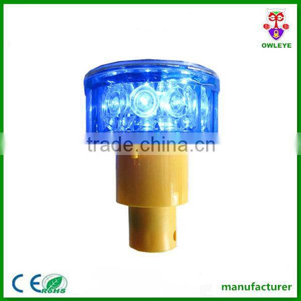 energy saving solar led signal tower warning light