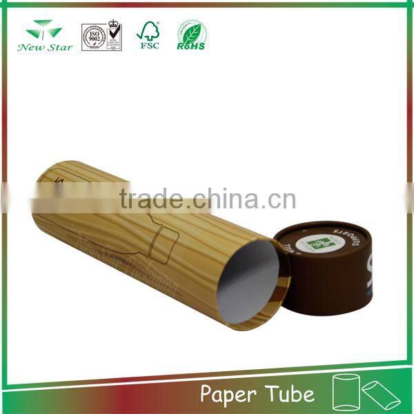 electronics use paper material round cardboard packaging can