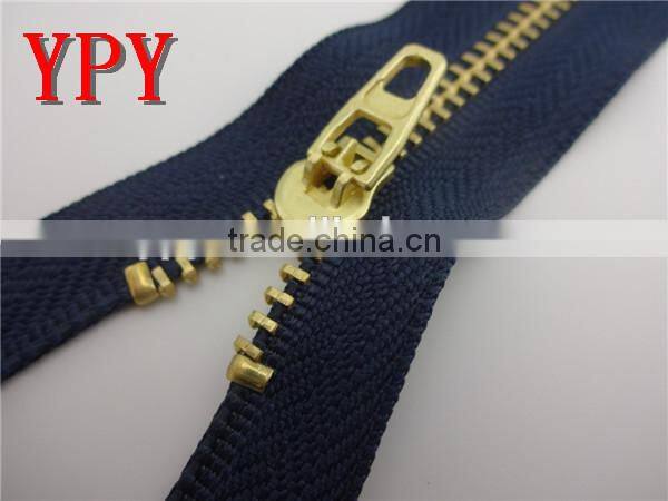 standard bottom metal zipper