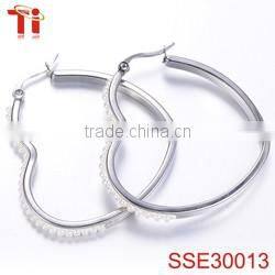 new fashion jewelry seduction ladies earrings designs pictures 316l stainless steel dubai gold jewelry earring