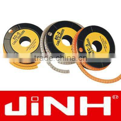 EC type color round cable marker