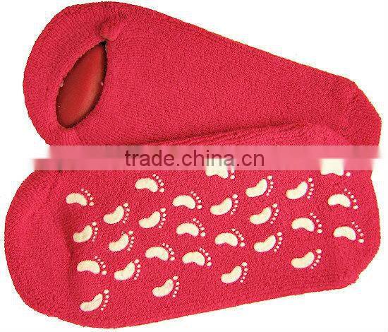 2013 new design! Beauty spa gel socks / Moisturizing gel socks/beauty foot moisturizing socks2013 new design! Beauty spa gel so