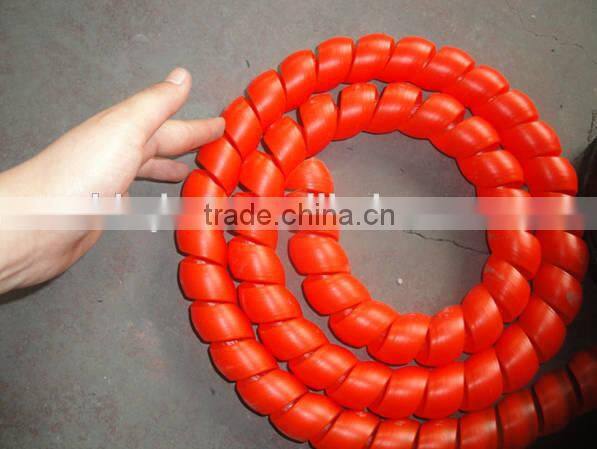 Spiral sleeve hose protection guard use for excavator