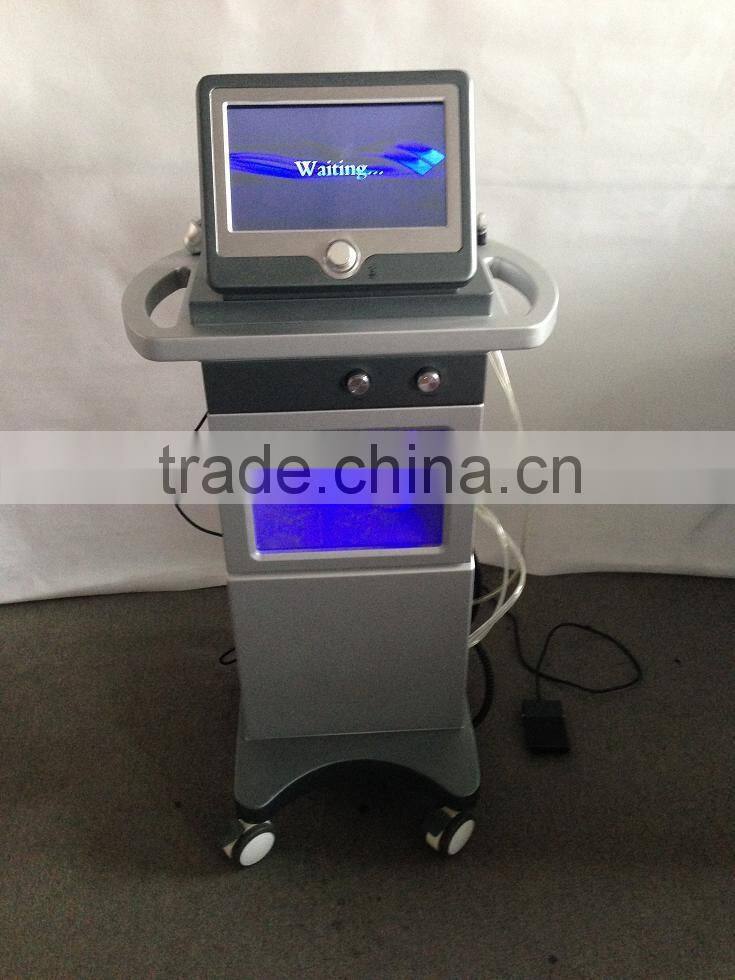 Smart salon use Vacuum cavitation /PDT/rf system/microdermabration machine for salon