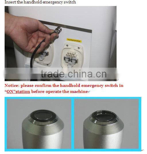 New slimming cryo fat freezing cryolipolysis slimming machine for home use