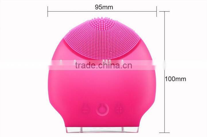 Face Wash Brushes Machine Soft Silicone Facial Brush Cleanser Waterproof Design Health Beauty Face Women Cleansers