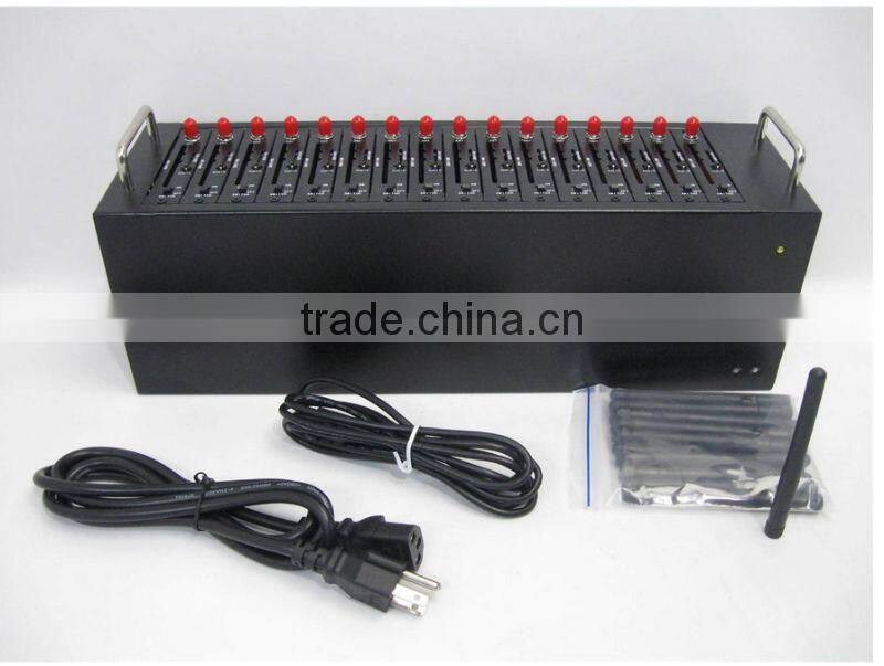 Hot selling modem pool with sim bank 16 port dinstar gsm gateway