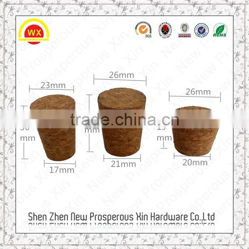Wholesale natural glass engraved logo printing natural wine corks