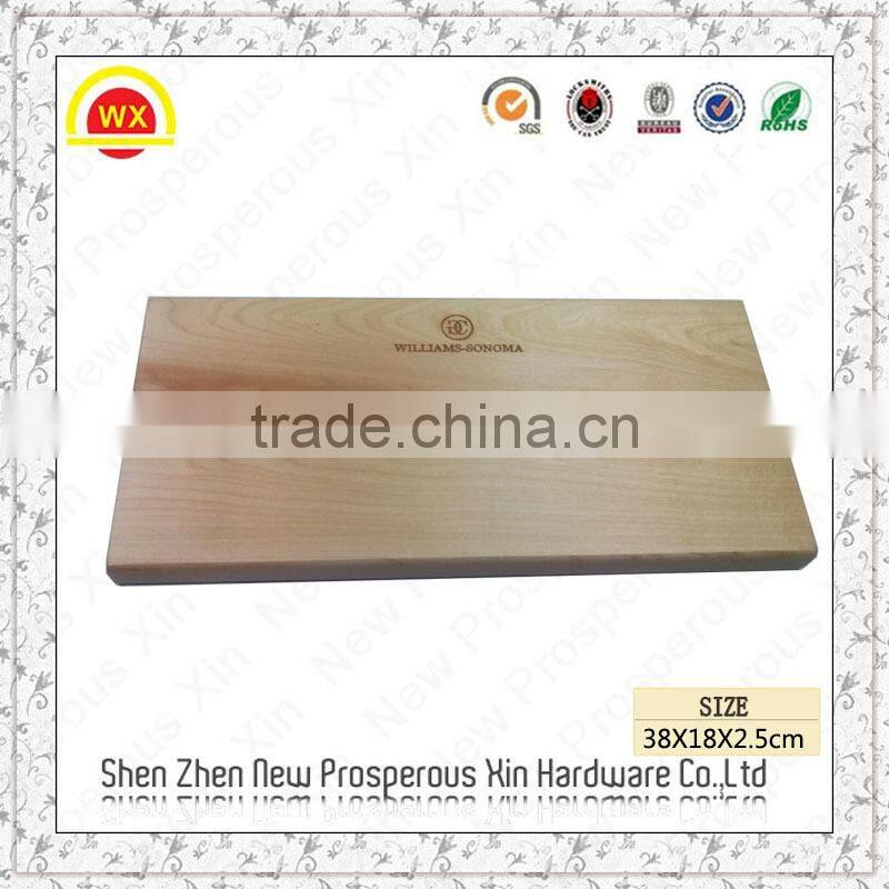 Large Fashionable Patterns Bamboo Wood Cutting Boards with Buckle