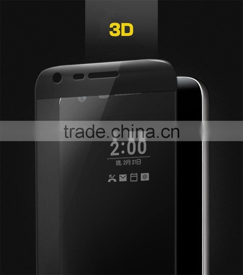 HOT 0.2MM 3D Curved Full Coverage Tempered Glass Screen Protector For LG G5 H868 Anti-explosion Glass PROTECTOR FILM