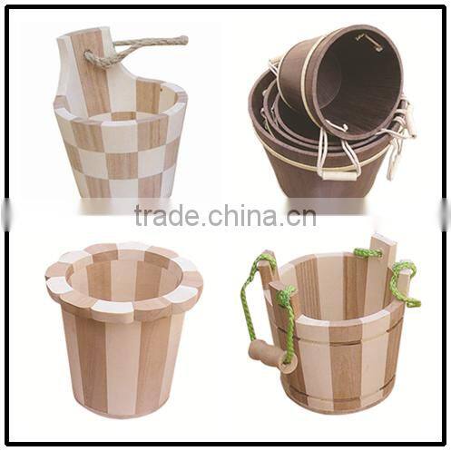 wooden buckets for wholesale cubos de madera para la venta al por mayor