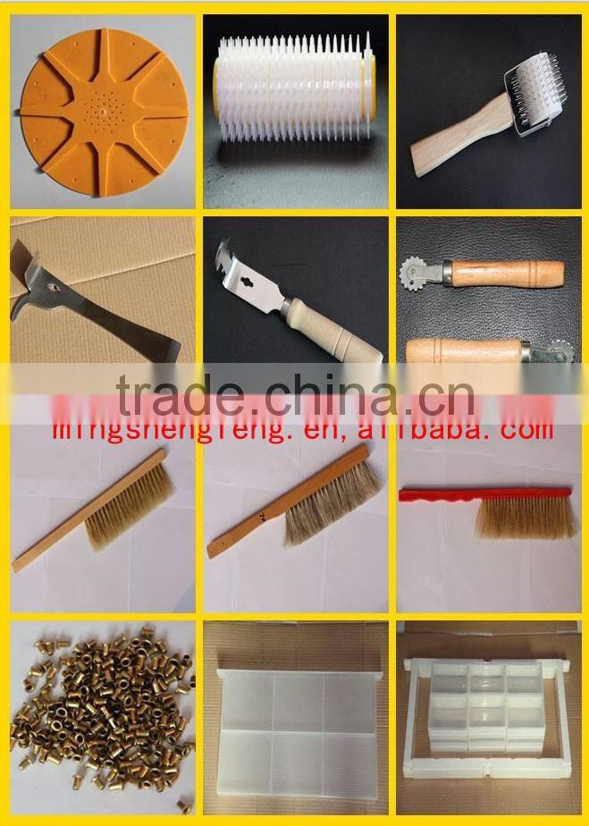 Manual beeswax foundation sheet embossing machine / hand pressure type beeswax foundation sheet machine