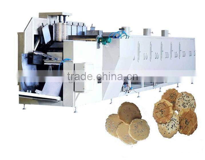 Newly designed Automatic production line of Iron plate roast cake