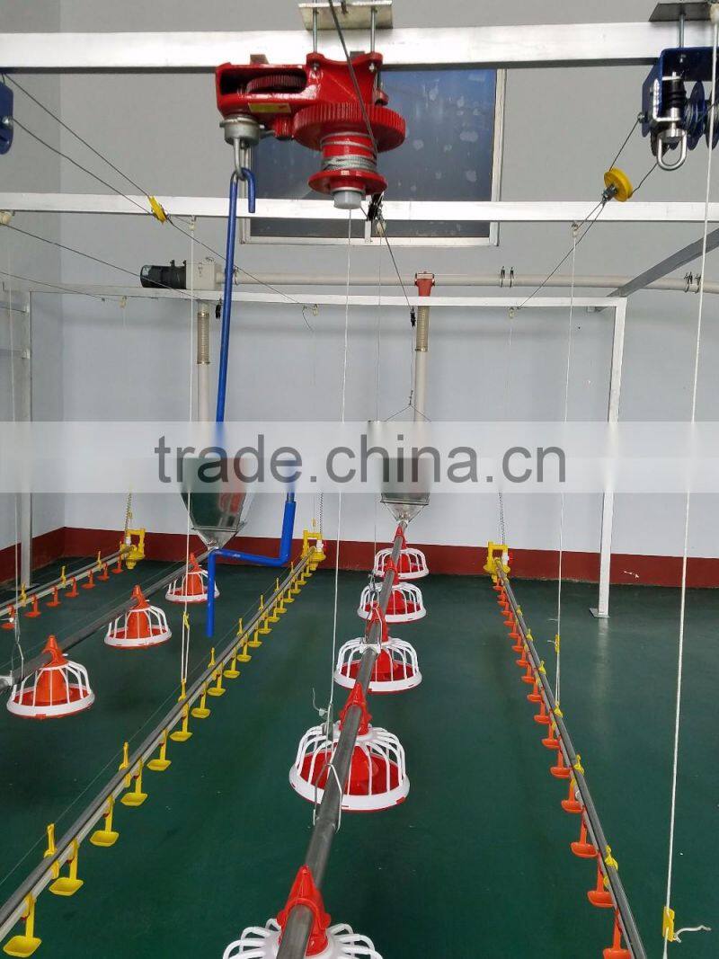 Broiler Pan Feeder/Automatic Pan Feeding System For Broiler/Poultry Farm Equipment