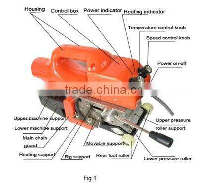 Hot sale 800W hdpe pvc welding machine ldpe welder