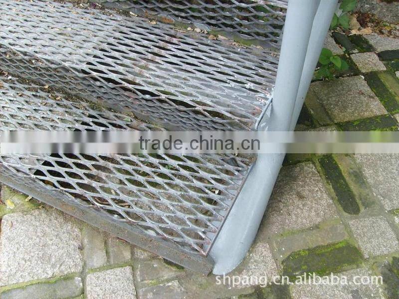 Anodized Aluminum Expanded Metal Mesh / Aluminum Decorative Expanded Metal Mesh (ISO9001/BV Certificate)