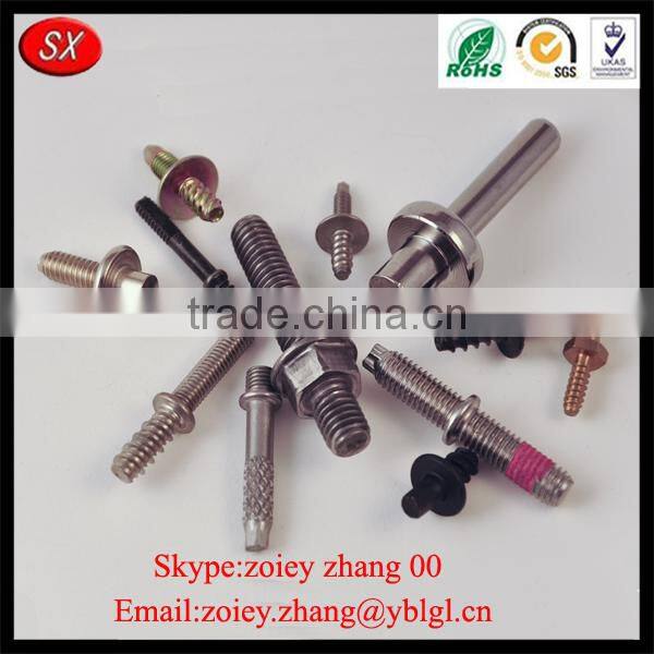 Guangdong Province High Precision Carbon Steel Pivot Screw For Bicycle