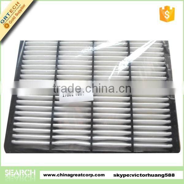 17801-46060 auto pleated air filters for Toyota