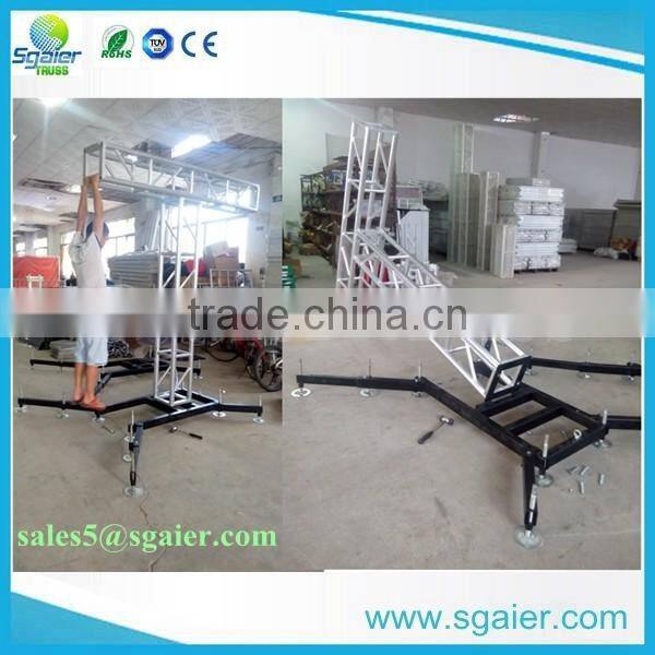 5-8m outdoor aluminum line array speaker truss towers