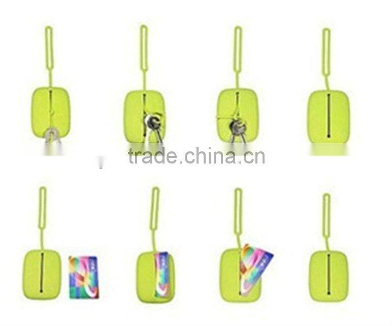 Promotional Gifts of Silicon Keychain Bag