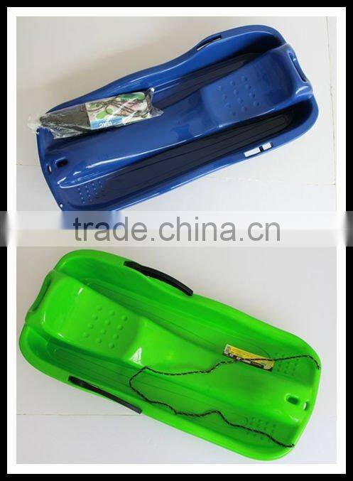 New Snow sledge with rope and brake