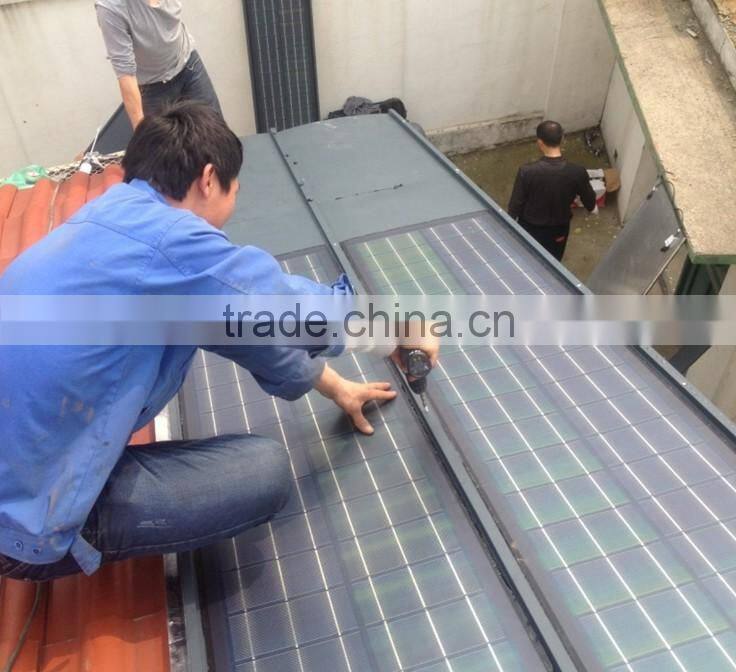 Flexible Film Solar Power Battery System